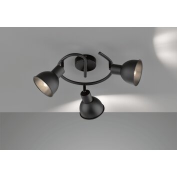 Fischer & Honsel Speedy Deckenleuchte Schwarz, 3-flammig Fischer & Honsel Speedy Deckenleuchte Schwarz, 3-flammig