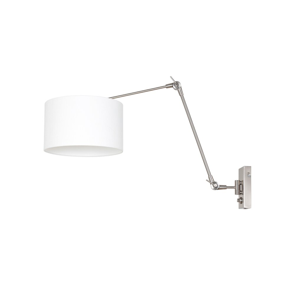Steinhauer Prestige Chic Wandleuchte Stahl gebürstet, 1-flammig main product photo