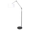 Steinhauer Prestige Chic Bogenlampe Schwarz, 1-flammig