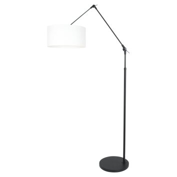 Steinhauer Prestige Chic Bogenlampe Schwarz, 1-flammig