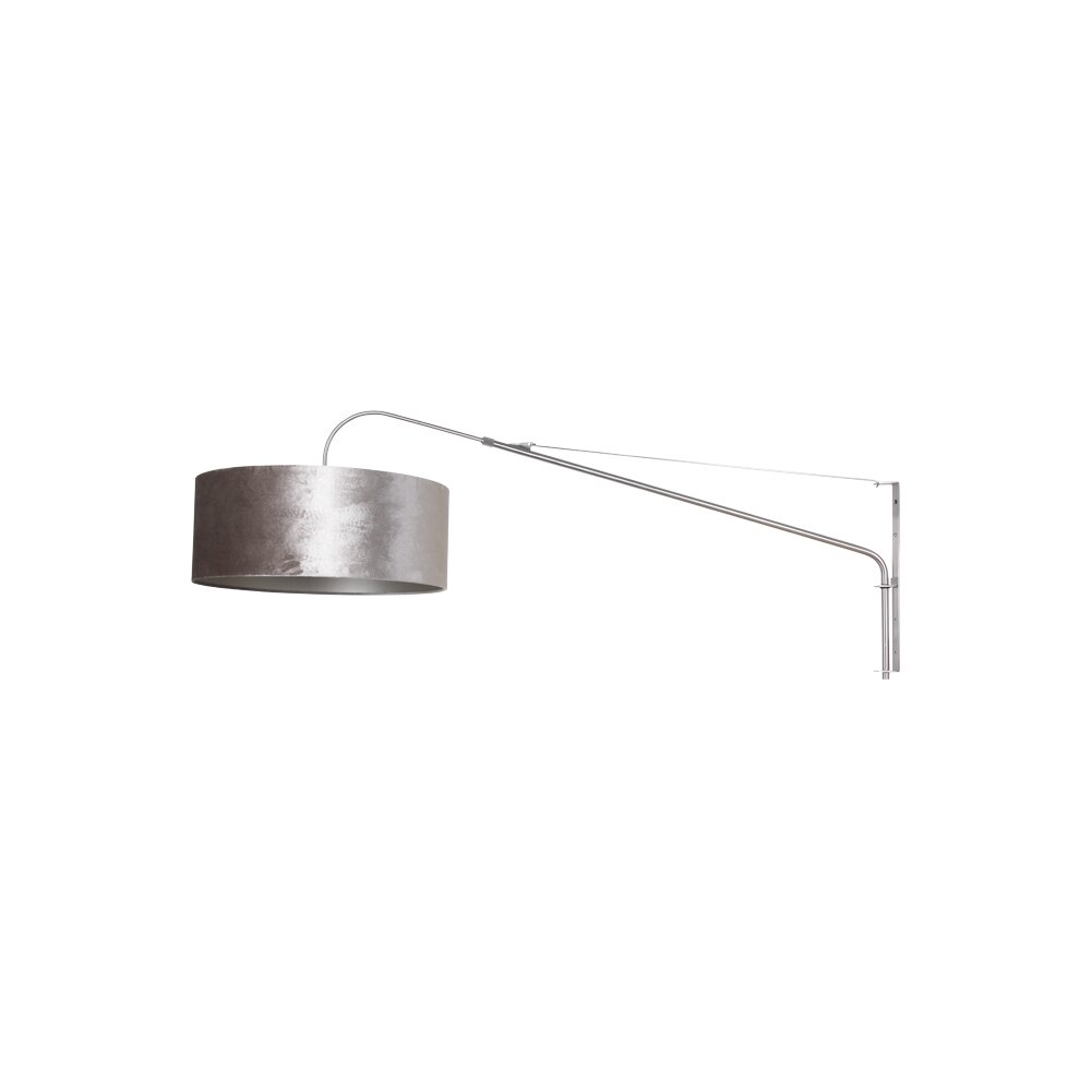 Steinhauer Elegant Classy Wandleuchte Stahl gebürstet, 1-flammig main product photo