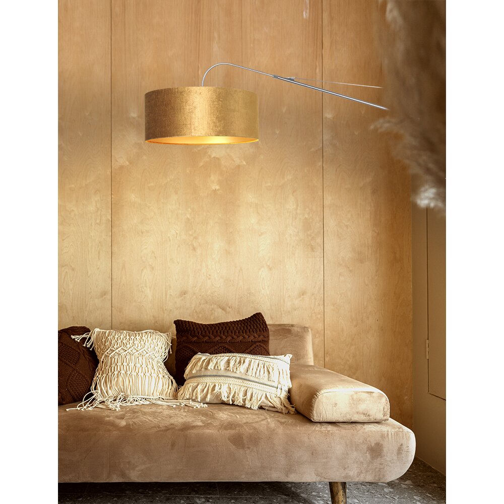 Steinhauer Elegant Classy Wandleuchte Stahl gebürstet, 1-flammig main product photo