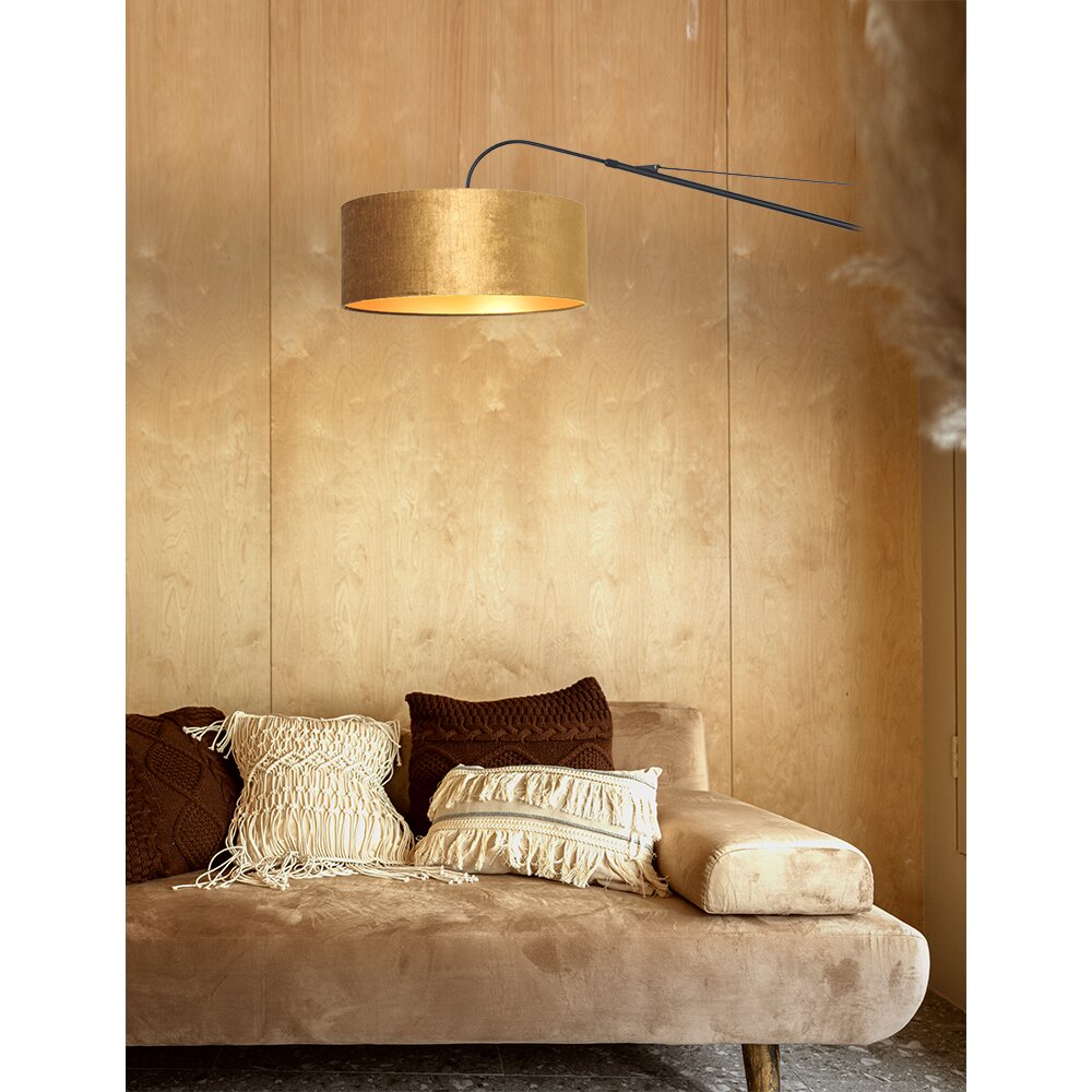 Steinhauer Elegant Classy Wandleuchte Schwarz, 1-flammig main product photo