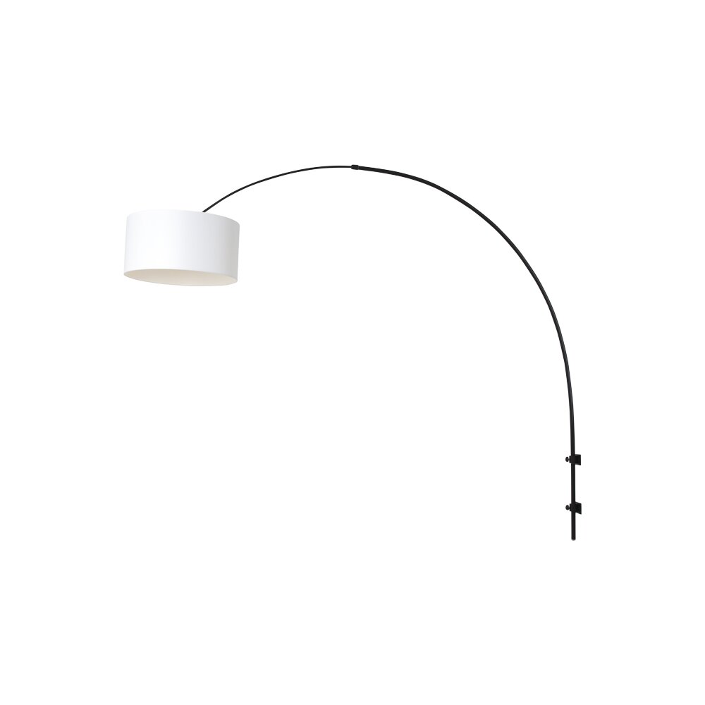 Steinhauer Sparkled Wandleuchte Schwarz, 1-flammig main product photo
