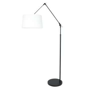 Steinhauer Prestige Chic Bogenlampe Schwarz, 1-flammig