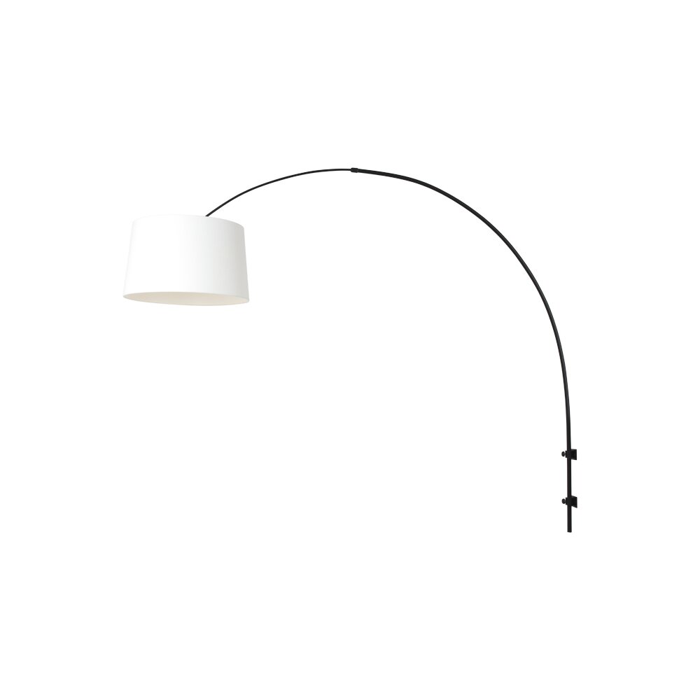 Steinhauer Sparkled Wandleuchte Schwarz, 1-flammig main product photo