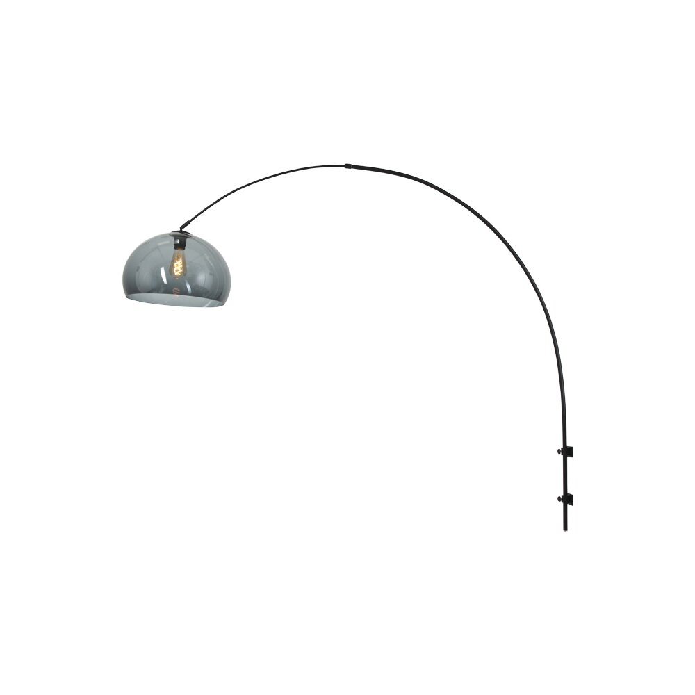 Steinhauer Sparkled Wandleuchte Schwarz, 1-flammig main product photo