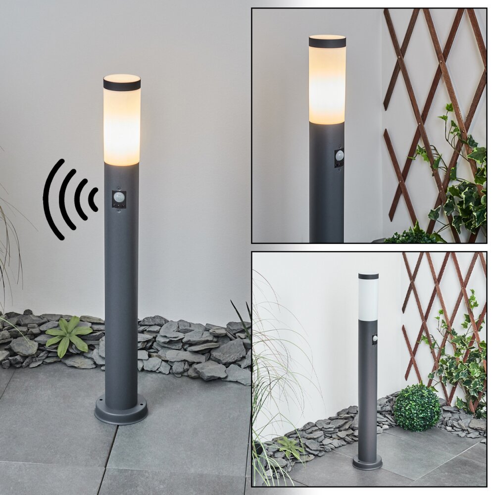 Sessa Wegeleuchte Anthrazit, 1-flammig, Bewegungsmelder main product photo