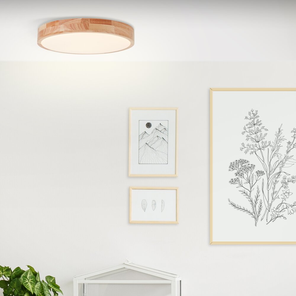 Brilliant Slimline Deckenleuchte LED Weiß, 1-flammig main product photo