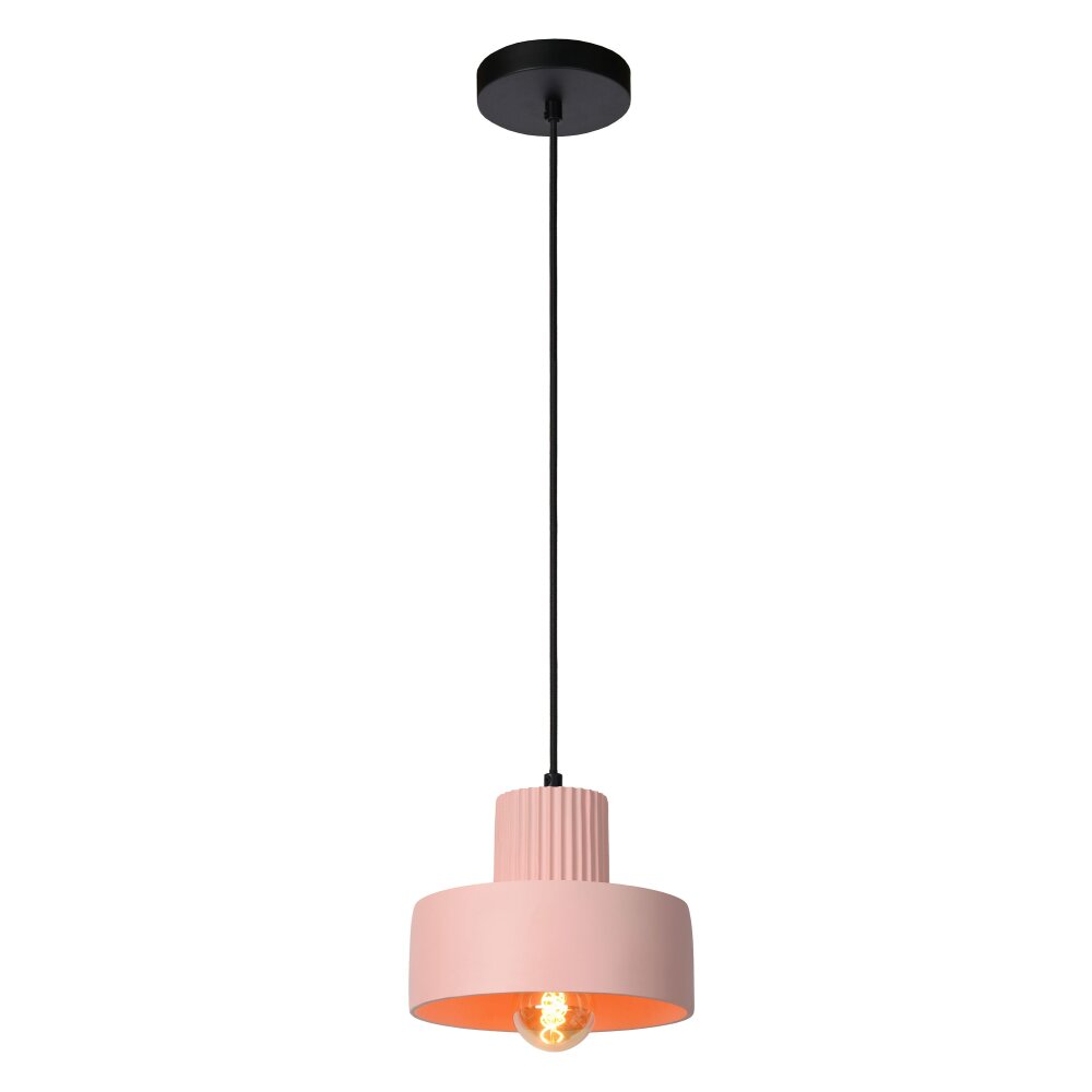 Lucide OPHELIA Pendelleuchte Schwarz, 1-flammig main product photo