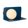 Lucide BONNI Wandleuchte Blau, 1-flammig