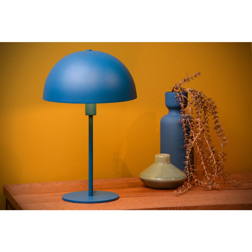 Lucide SIEMON Tischleuchte Blau, 1-flammig main product photo