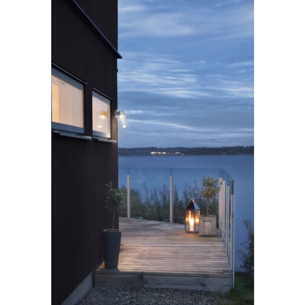 Konstsmide Vega Außenwandleuchte LED Klar, 1-flammig main product photo