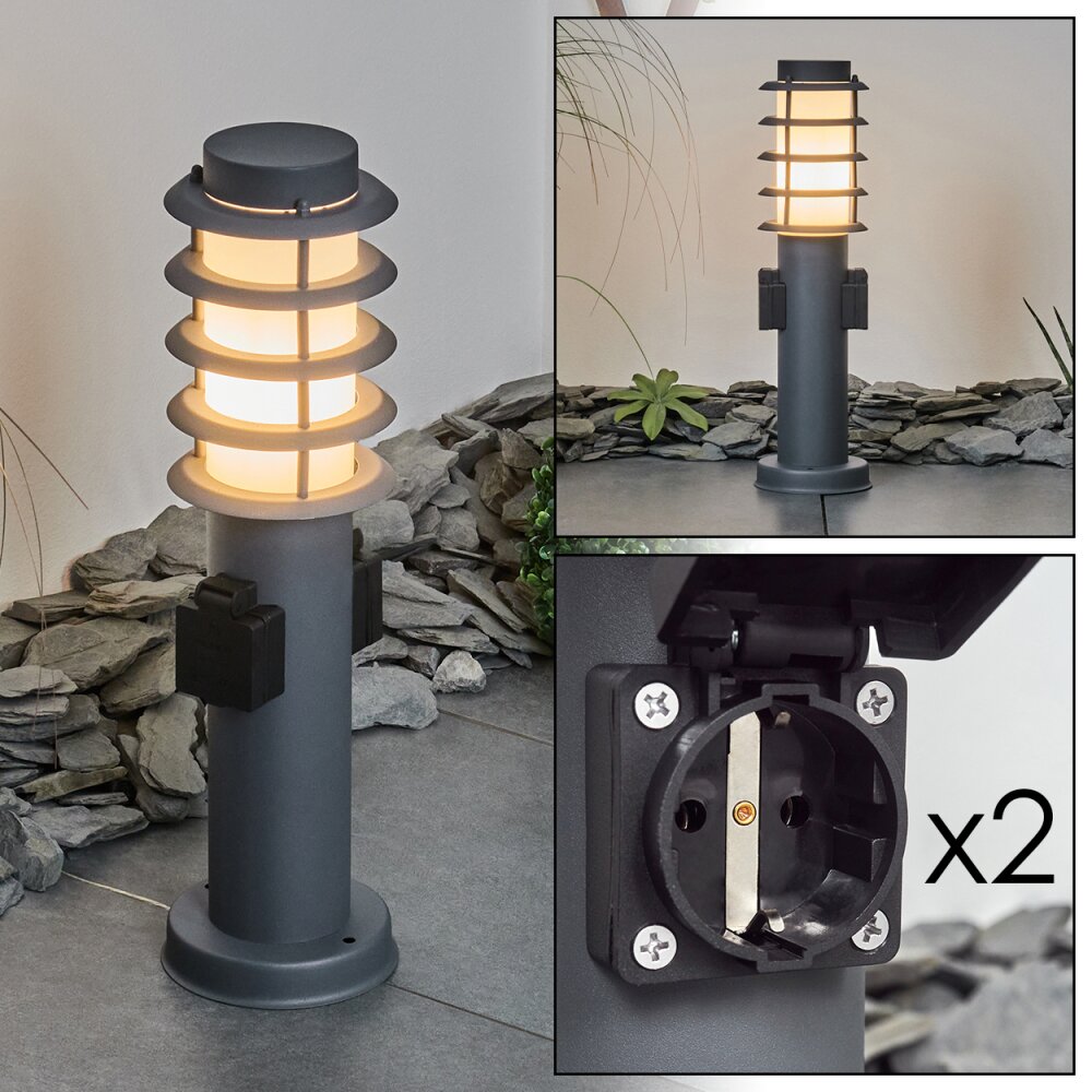 Tunes Wegeleuchte Anthrazit, 1-flammig main product photo