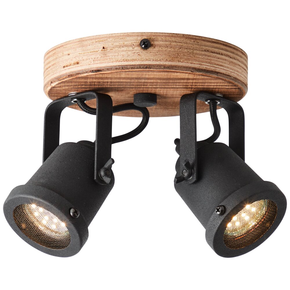 Brilliant Inge Strahler Holz dunkel, 2-flammig main product photo