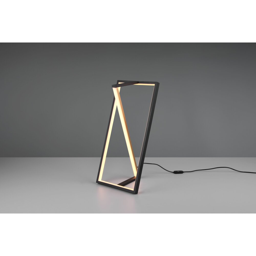 Trio Leuchten Edge Tischleuchte LED Schwarz, 1-flammig main product photo