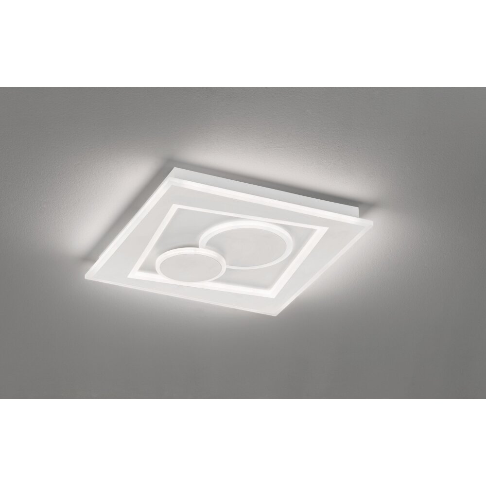Fischer & Honsel Ratio Deckenleuchte LED Weiß, 1-flammig, Fernbedienung main product photo