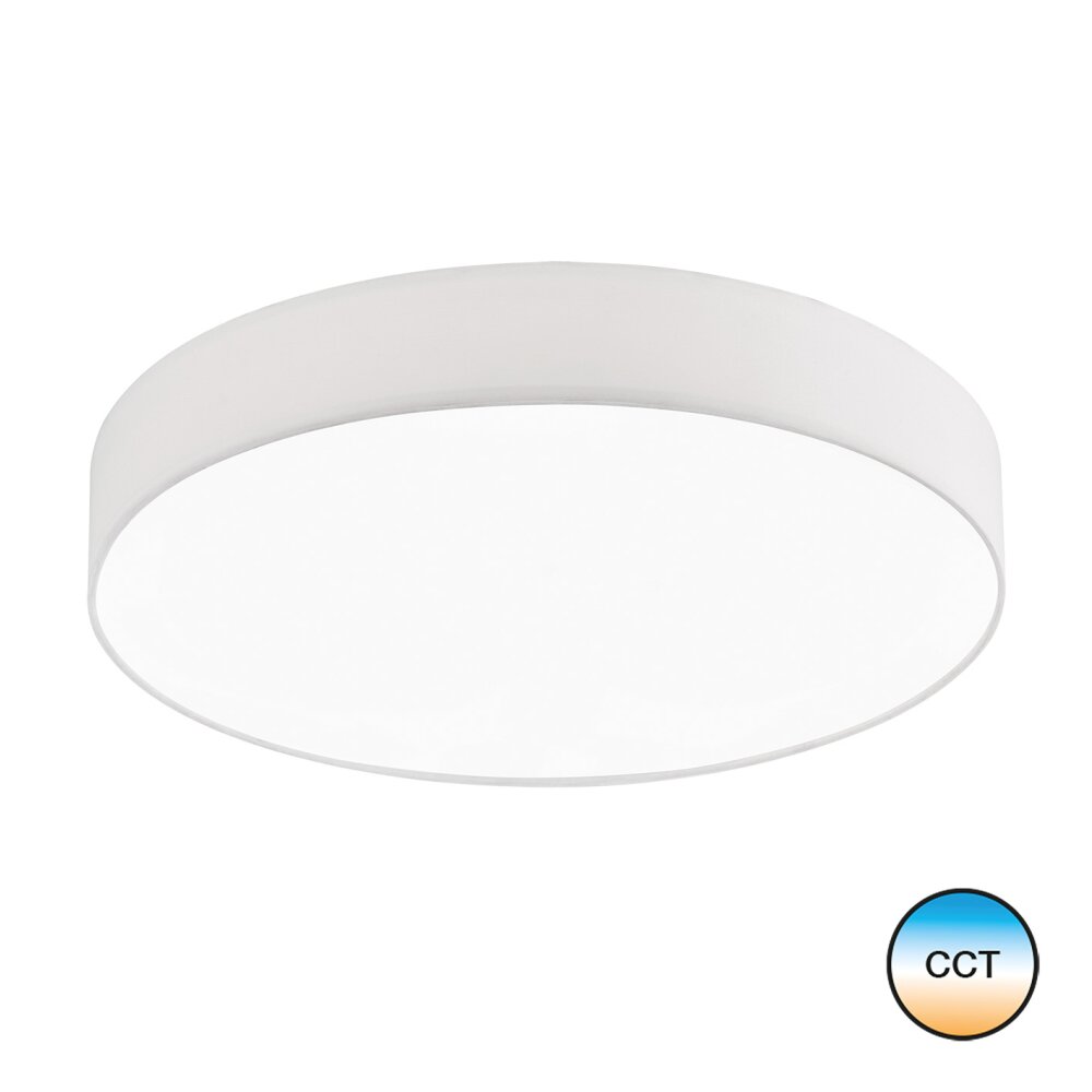 SCHÖNER WOHNEN-Kollektion Pina Deckenleuchte LED Weiß, 1-flammig, Fernbedienung main product photo