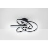 SCHÖNER WOHNEN-Kollektion Loop Deckenleuchte LED Schwarz, 1-flammig, Fernbedienung SCHÖNER WOHNEN-Kollektion Loop Deckenleuchte LED Schwarz, 1-flammig, Fernbedienung