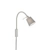 Fischer & Honsel Wolke Wandleuchte Nickel-Matt, 1-flammig