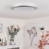 Sapioris Deckenleuchte LED Silber, 1-flammig