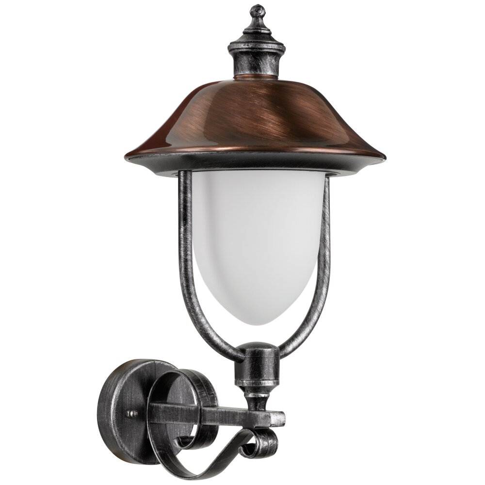 LCD Nabburg Außenwandleuchte LED Kupferfarben, Schwarz, 1-flammig main product photo