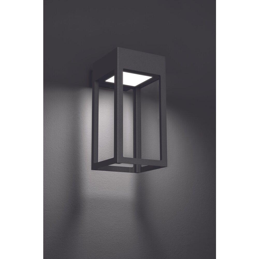LCD Kisselbach Außenwandleuchte LED Schwarz, 1-flammig main product photo