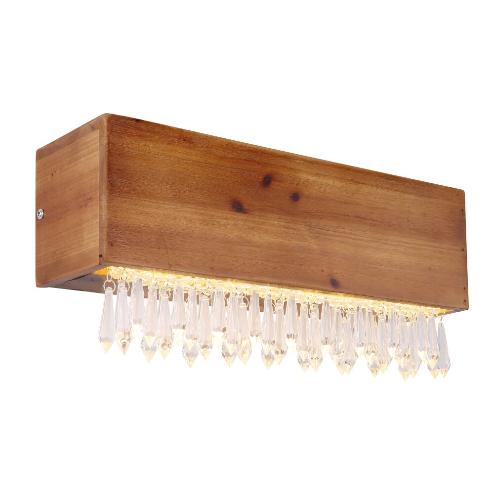 Globo EDELTRAUD Wandleuchte LED Schwarz, 1-flammig main product photo