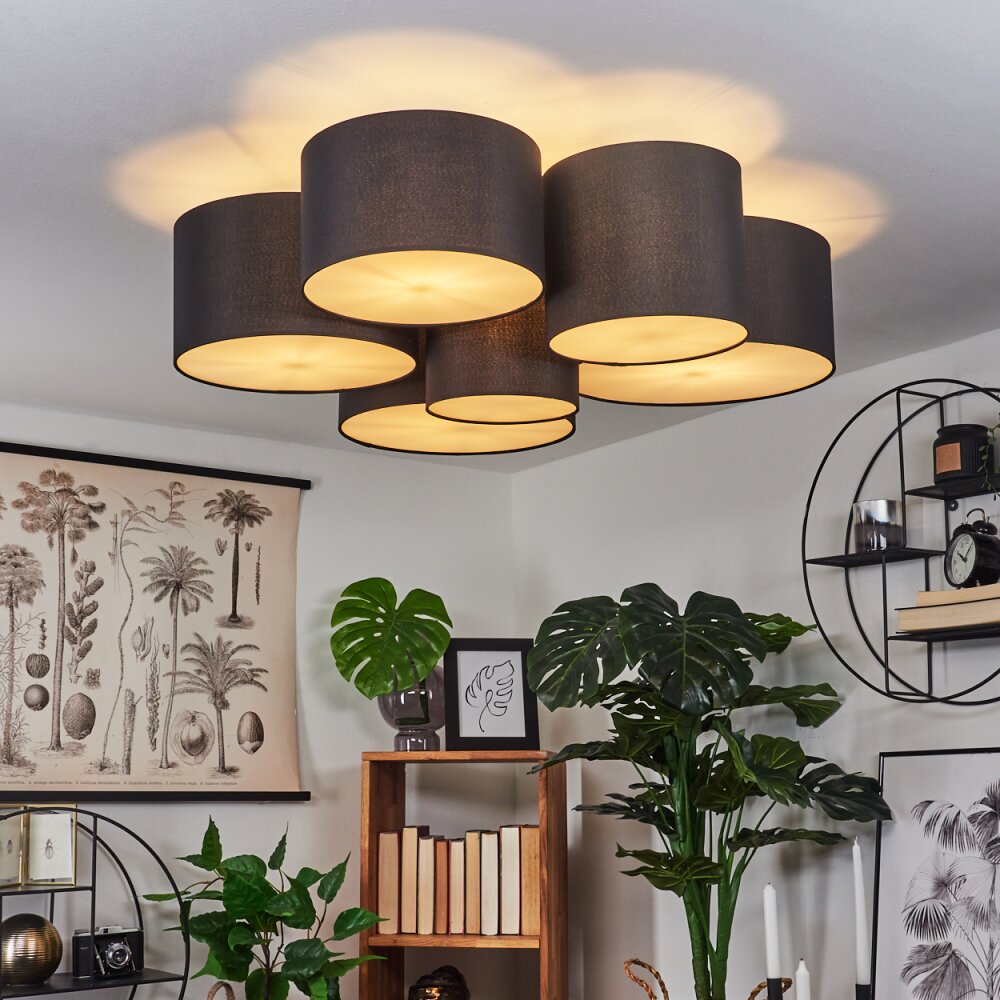 Payette Deckenleuchte Weiß, 6-flammig main product photo