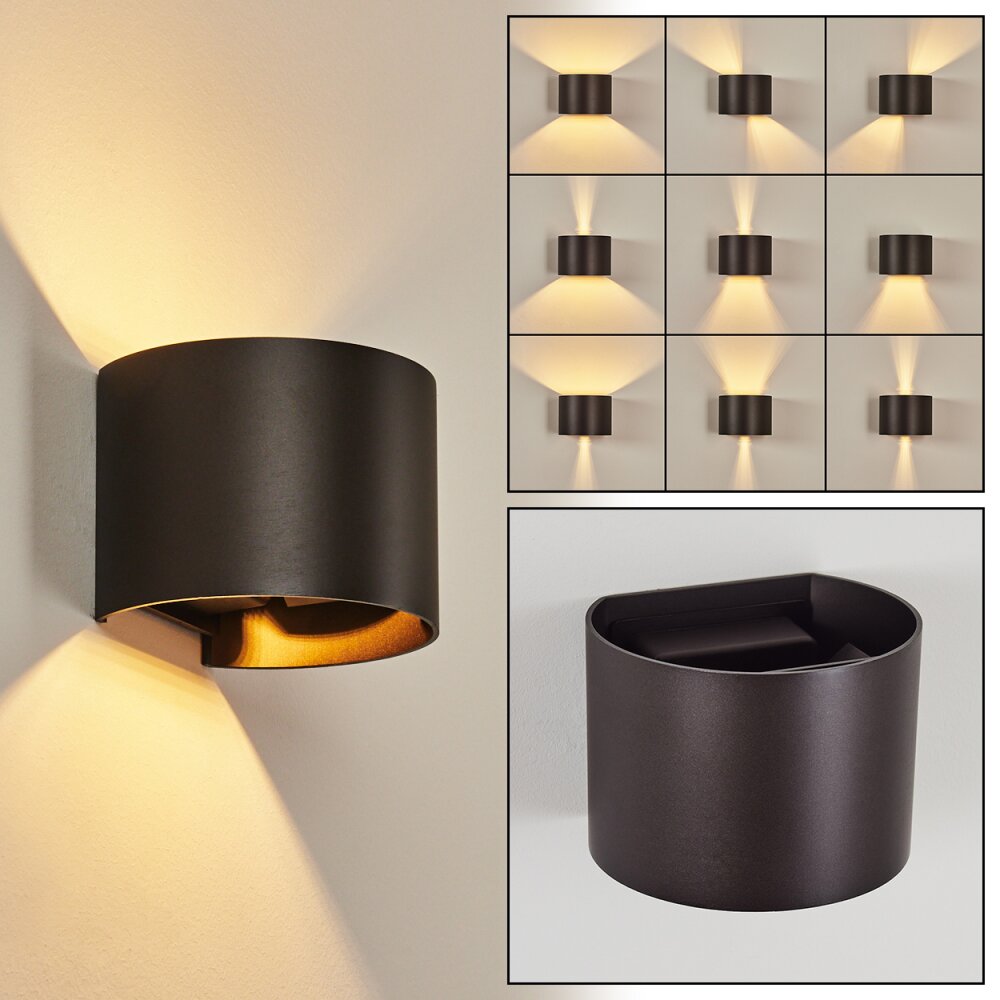 Badajoz Wandleuchte Braun, 1-flammig main product photo
