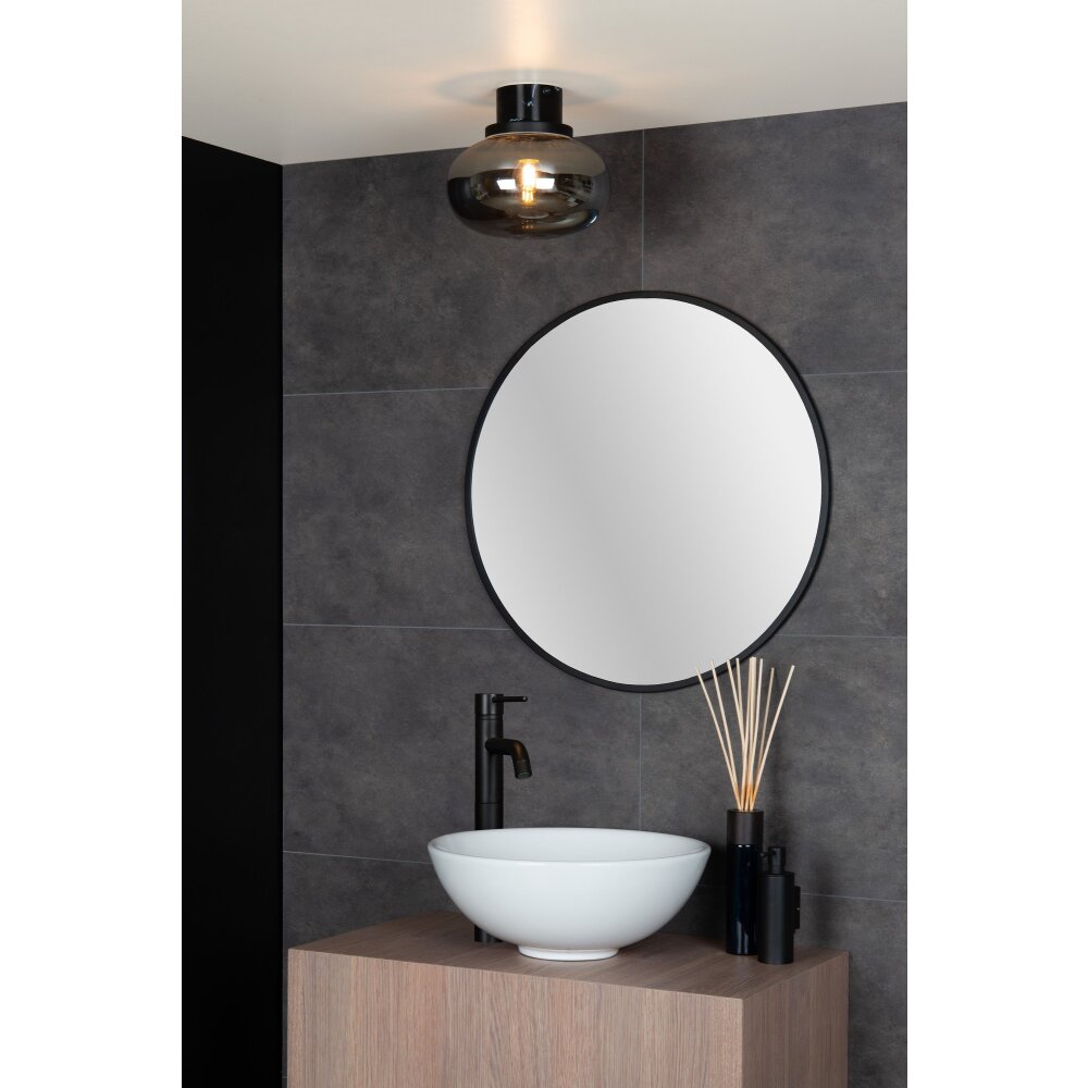 Lucide LORENA Deckenleuchte Marmorfarbig, Schwarz, 1-flammig main product photo
