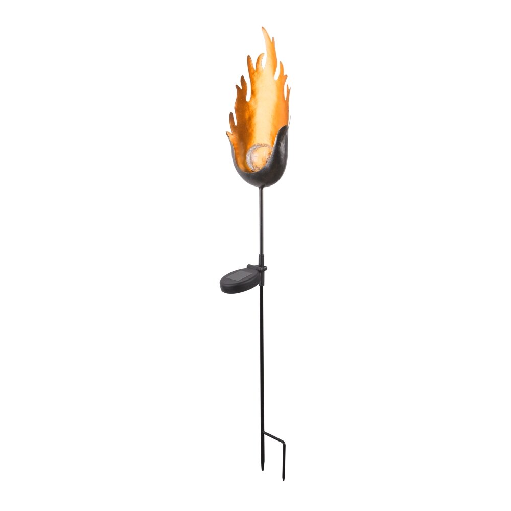 Globo ILLUMA Solarleuchte LED Gold, Rostfarben, 1-flammig