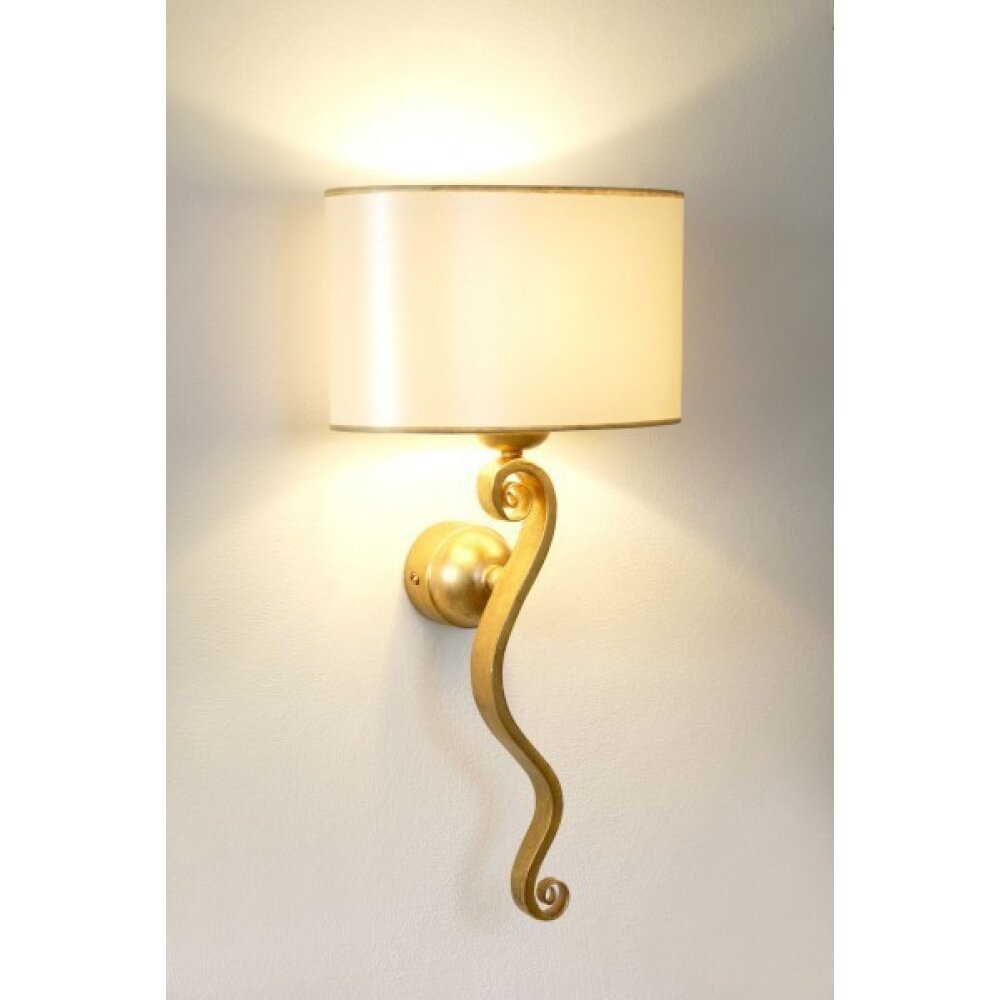 Holländer TROFEO Wandleuchte Gold, Weiß, 1-flammig main product photo