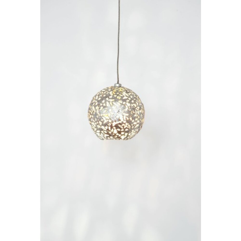 Holländer CAPPUCCINO Pendelleuchte Silber, 1-flammig main product photo