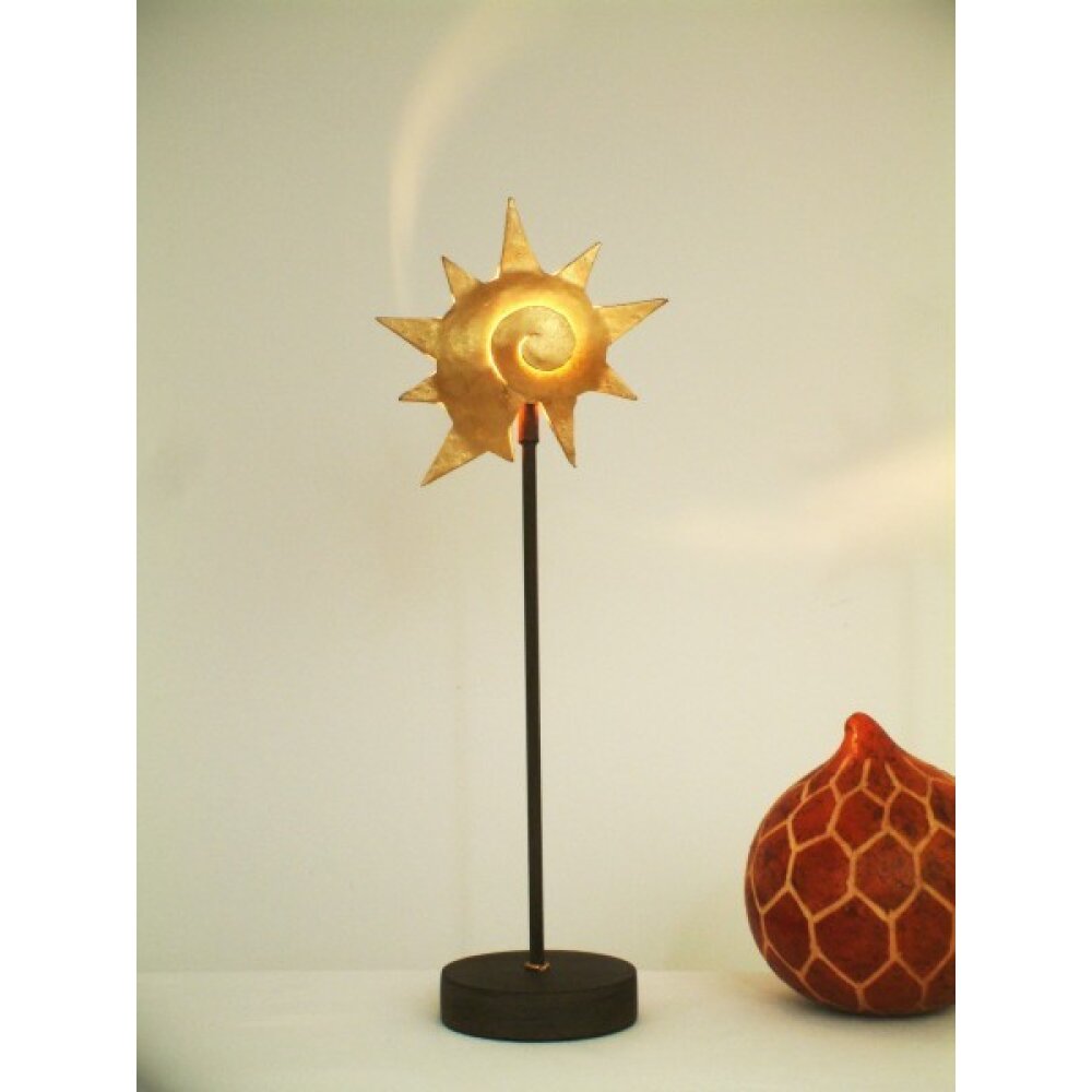 Holländer PICCOLA LUMACHE Tischleuchte Braun, Gold, 1-flammig main product photo