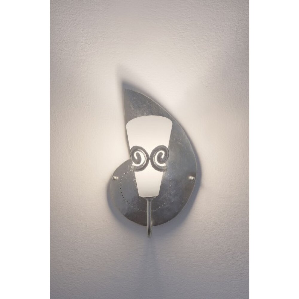 Holländer DOPPIONE RECHTS Wandleuchte Silber, 1-flammig main product photo