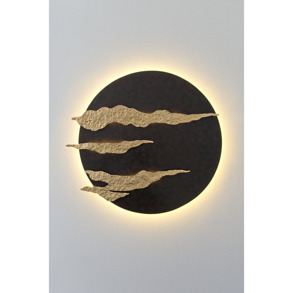 Holländer FIRMAMENTO Wandleuchte LED Braun, Gold, Schwarz, 1-flammig main product photo