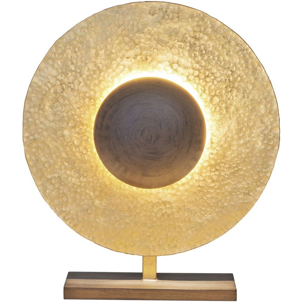 Holländer VILLINO Tischleuchte Braun, Gold, Schwarz, 3-flammig