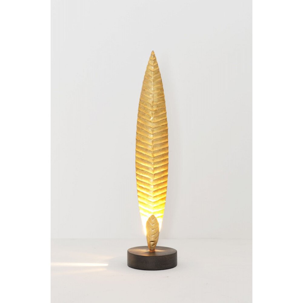 Holländer PENNA Tischleuchte Braun, Gold, Schwarz, 1-flammig main product photo