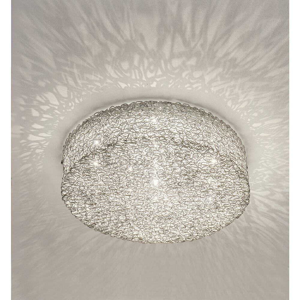 Holländer RIFUGIO Deckenleuchte Silber, 10-flammig main product photo