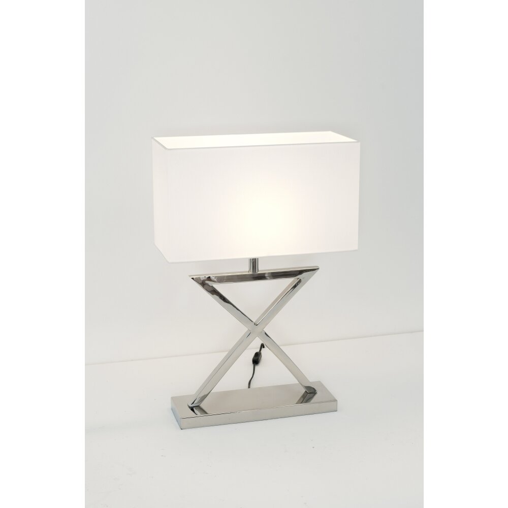 Holländer INTEGRATO Tischleuchte Silber, 1-flammig main product photo
