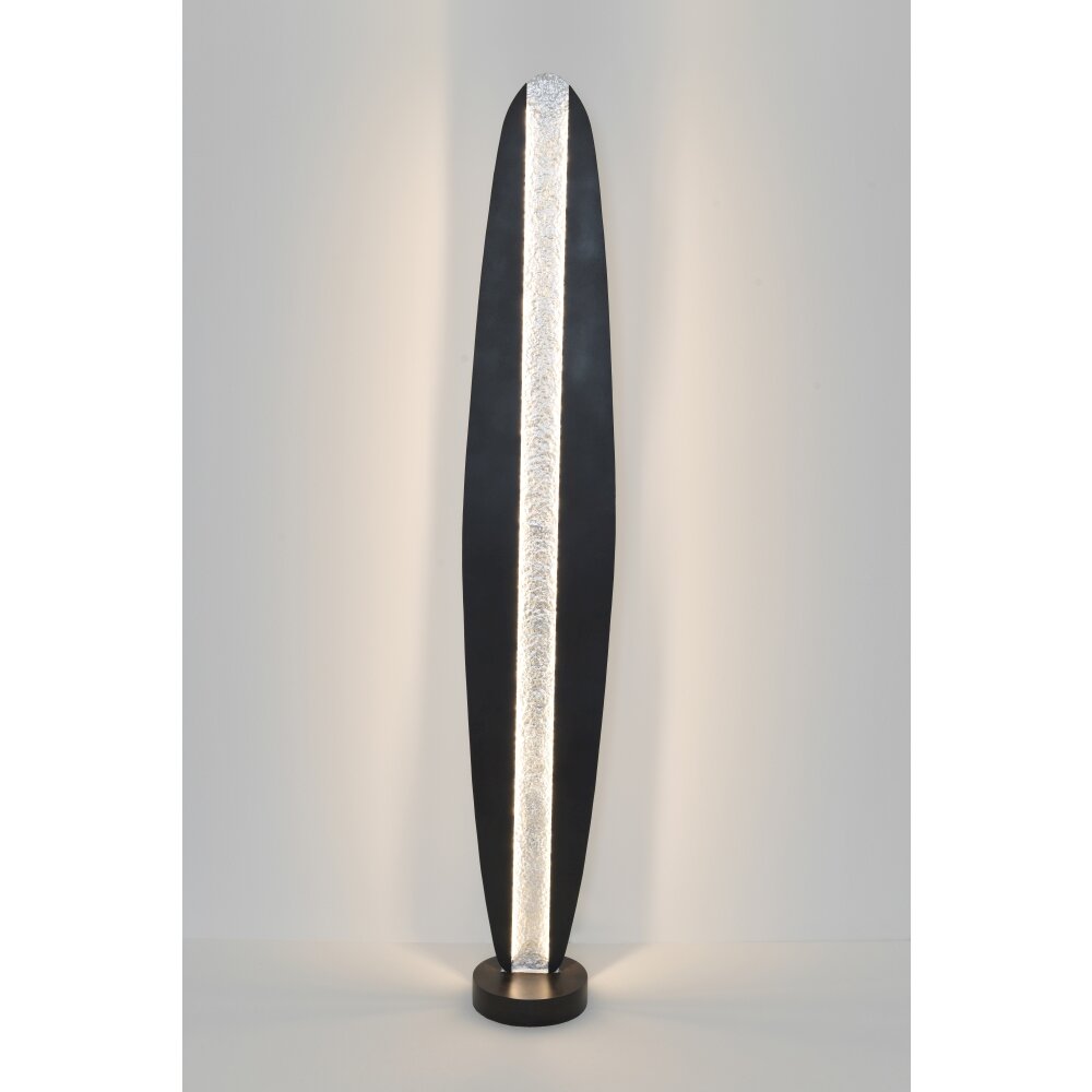 Holländer SIMBOLO Stehleuchte LED Braun, Schwarz, Silber, 1-flammig main product photo