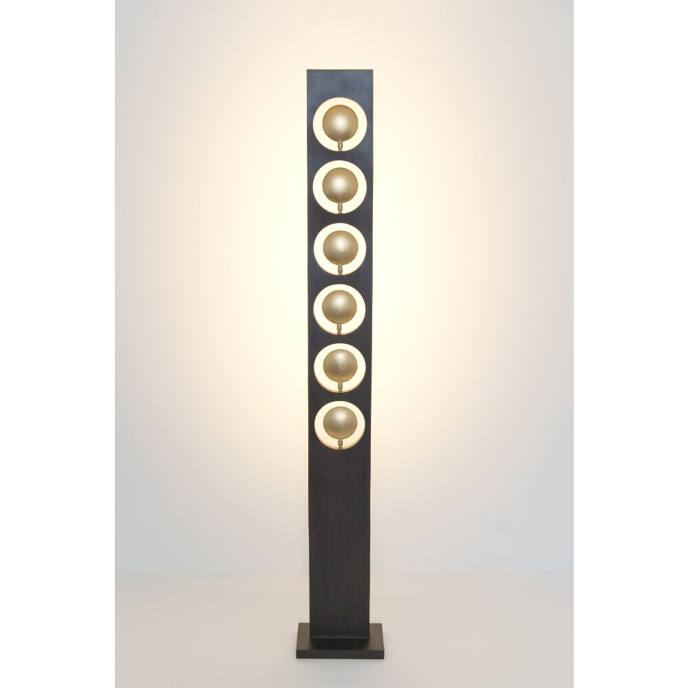 Holländer TENACIA Stehleuchte LED Braun, Gold, 6-flammig main product photo