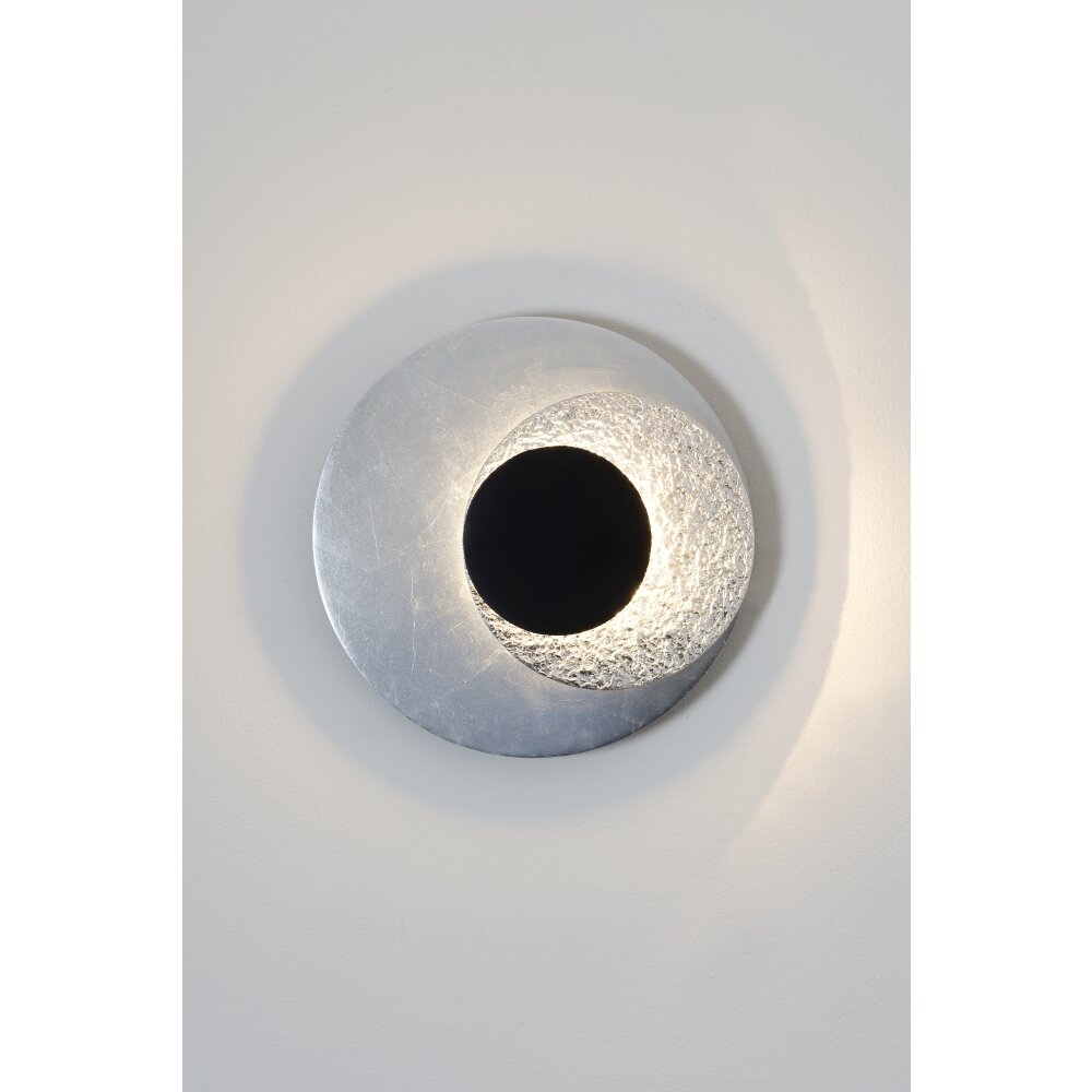 Holländer LABOCCA Wandleuchte LED Schwarz, Silber, 2-flammig main product photo