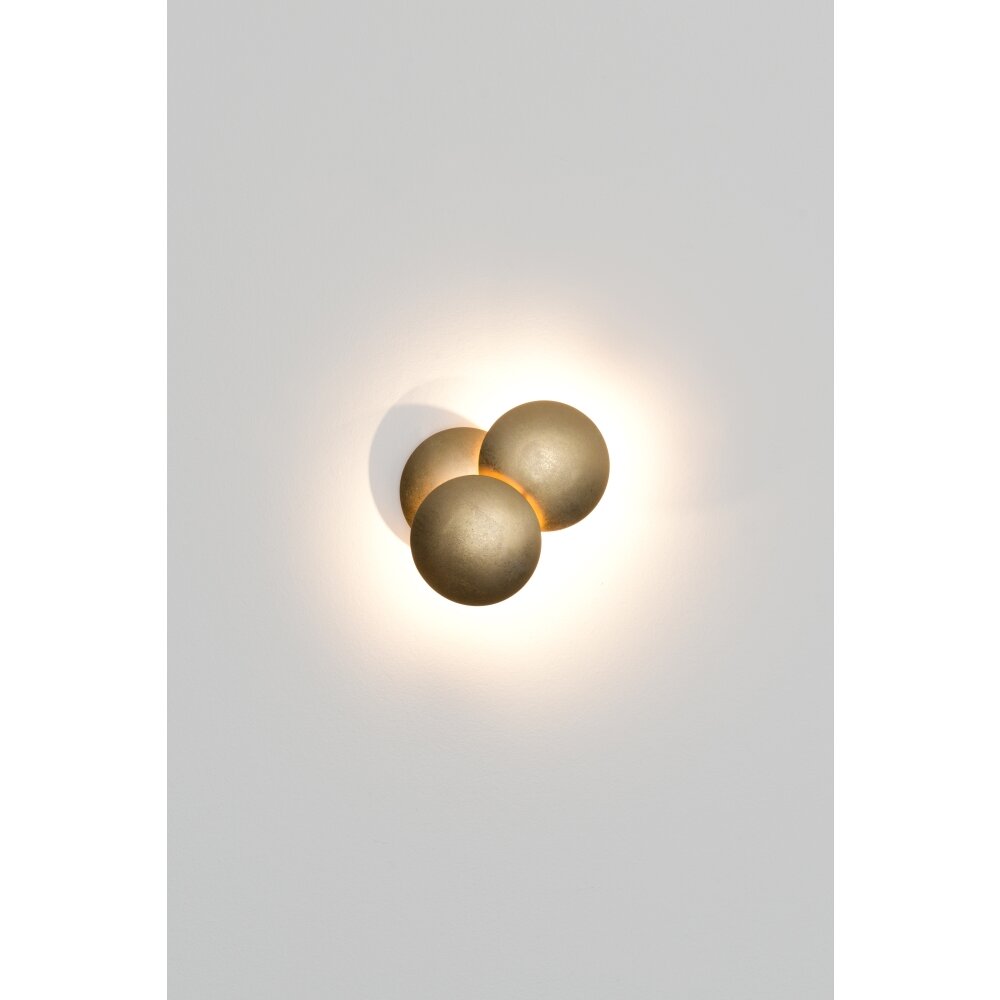 Holländer BOLLADARIA PICCOLO Wandleuchte LED Gold, 2-flammig main product photo