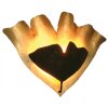 Holländer GINKGO Wandleuchte Braun, Gold, 2-flammig