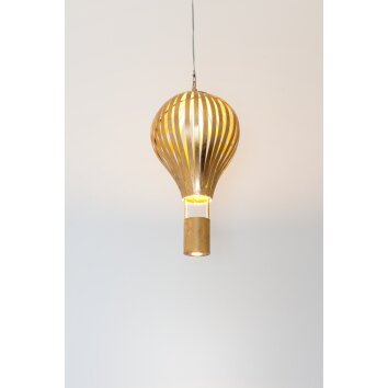 Holländer BALLOON GRANDE Pendelleuchte LED Gold, 2-flammig