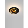 Holländer SPIRALE Deckenleuchte LED Braun, Gold, Schwarz, 1-flammig