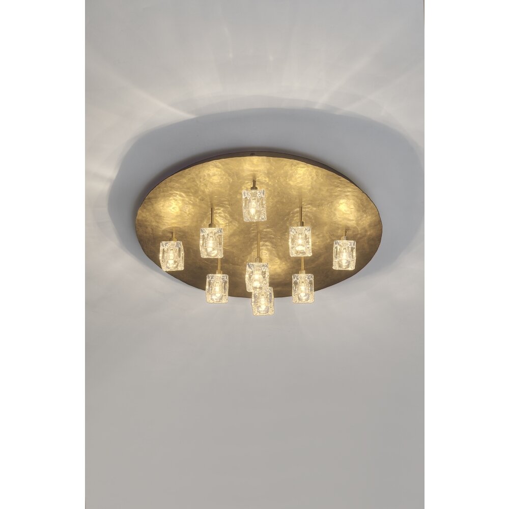 Holländer LUCENTE Deckenleuchte Gold, 9-flammig main product photo