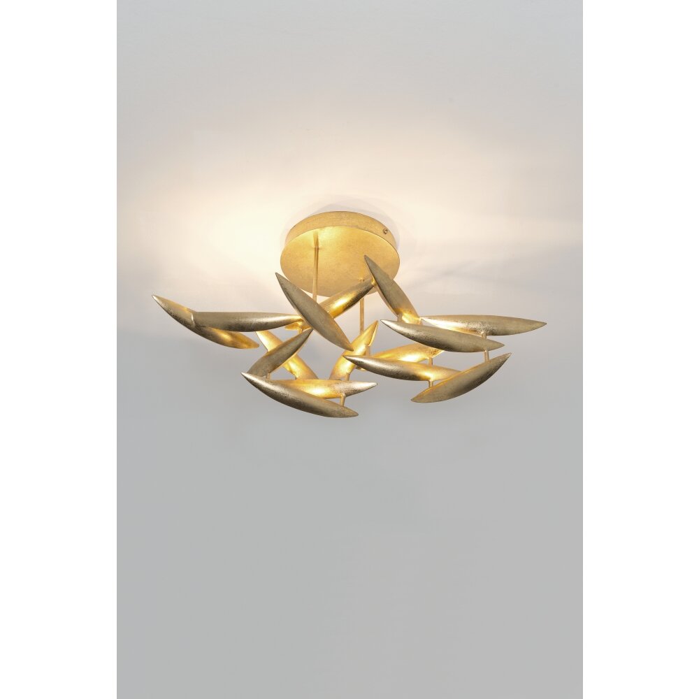 Holländer REGATTA Deckenleuchte LED Gold, 9-flammig main product photo